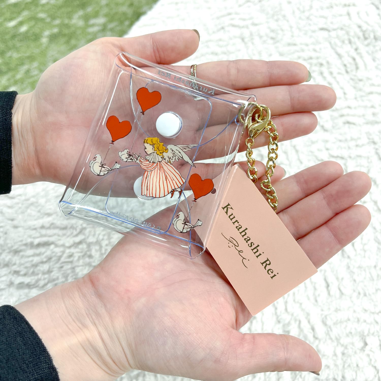 Amazon | くらはしれい クリアマルチケース SS 愛を送る KHR003